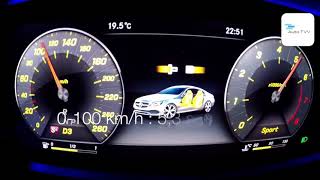 2018 Mercedes S450 Coupé Acceleration [upl. by Notsag]