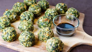 Spinach Balls Recipe For Thanksgiving or Christmas Dinner [upl. by Lira]