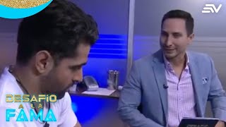 Desafío a la Fama  Sebastián habló sobre una cirugía por lo que pasó  Ecuavisa [upl. by Hoj]