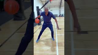 Hakeem Olajuwon teaching footwork at age 61 [upl. by Onid]