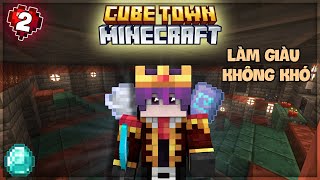 Tôi Bắt Nạt SANZ Hằng Và Làm Giàu Trong Thế Giới CUBE TOWN  Minecraft CUBE TOWN 2 [upl. by Gardol]