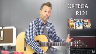 Ortega R121 Review Classical Nylon Spanish Guitar [upl. by Arraek]