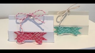 ScanNCut Canvas Lip Balm Box and Mini Bow [upl. by Yraeg]