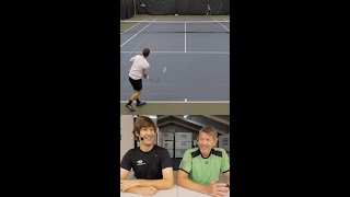 Ultimate UNDERHAND tennis serve shorts [upl. by Rawde]