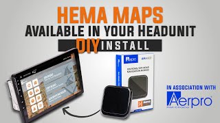 Aerpro Head Unit DIY Install with Hema Maps Module [upl. by Rafaello183]