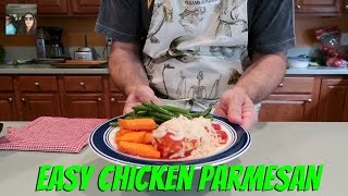 Easy Chicken Parmesan Dinner Recipe Cooking In The Kitchen With Paul  PaulAndShannonsLife [upl. by Furr]