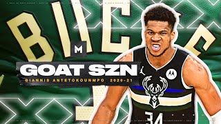 Giannis Antetokounmpos 2021 Season Was LEGENDARY 🏆 GOAT SZN [upl. by Hteboj]