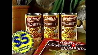 Advert Watties Spaghetti Ghetti Promo NZ VHS [upl. by Nyluqcaj]