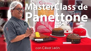 Masterclass de Panettone con César León 👨‍🍳 [upl. by Olnek]