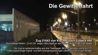 Die Gewitterfahrt  Unwetter in der Nacht 1920062013 [upl. by Guthrie]