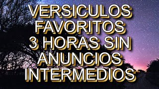 VERSÍCULOS FAVORITOS PARA REFLEXIONAR Y ORAR  3 HORASSIN INTERMEDIOS VOZ ARMANDO GAMEZ [upl. by Nref]