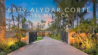 6809 Alydar Corte  Rancho Santa Fe CA [upl. by Qulllon220]