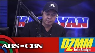 DZMM TeleRadyo Speaker denies war of girlfriends behind raps vs Duterte ally [upl. by Eda]