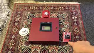 How to set up and wire the Fire lite MS 4 conventional fire alarm control panel [upl. by Gabor]