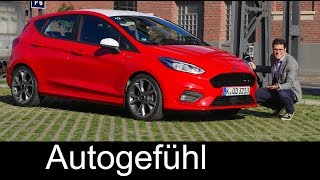 Ford Fiesta STLine FULL REVIEW amp Fiesta ST Preview allnew generation 2018 neu Autogefühl [upl. by Urbanus]