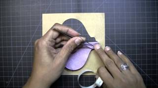 How to Make a Honeycomb Ornament using Die Cuts by Amazing Paper Grace [upl. by Niliram]