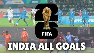 India team all goals in fifa world cup qualifiers second round  Indian football team goals [upl. by Jenks327]