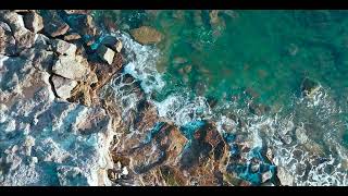 4k Cinematic Drone Footage of Scotland’s Coast  Waves at Boddin [upl. by Averill]