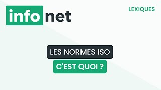 Les normes ISO cest quoi  définition aide lexique tuto explication [upl. by Anyer429]