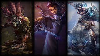 Old Traditional Champions Custom Skins Preview  League of Legends [upl. by Ayaet]