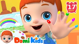 Finger Family  More Domi Kids Songs🎶 amp Nursery Rhymes  Educational Songs [upl. by Dnalwor822]