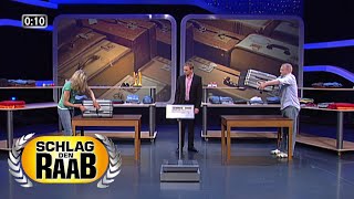 Reisen mit leichtem Gepäck  Raab vs Manuela  Spiel 1 Schlag den Raab 36 [upl. by Wadleigh]