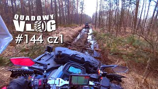 144 cz1  Brakło mi PALIWA🤦‍♂️ Wyprawa na 140km Quad Cf Moto Cforce 1000 i 850 vlog pl [upl. by Brit]