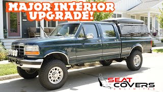 The OBS Ford Gets a Leather Interior Upgrade [upl. by Attenwahs]