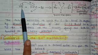 Substitution nucleophilic UnimolecularSn1 amp Substitution nucleophilic BiomolecularSn2 Mechanisms [upl. by Eivla]