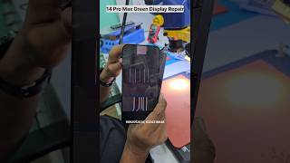 iPhone 14 Pro Max Green Display Repair  Green Display Issue In iPhone  QASWA TELECOM [upl. by Raffaj6]