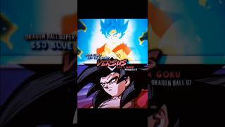 Ssj 4 VS Ssj Blue Goku  anime edit goku [upl. by Ntsud946]