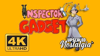 Inspector Gadget 1983 Intro and Closing Credit  Remastered 4K Ultra HD Upscale [upl. by Adihahs777]