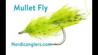 Flytying how to tie the a good Mullet fly [upl. by Lakym670]