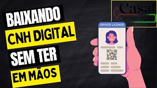 Como baixar sua CNH digital sem ter a física em mãos carteiradigital [upl. by Nahn]