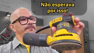 Review Lixadeira RotoOrbital Dewalt DWE6421 [upl. by Orodoet614]