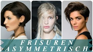 Coole frisuren asymmetrisch frauen 2018 [upl. by Buffo]