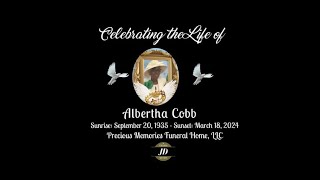 Celebrating the Life of Albertha Cobb [upl. by Sterling]