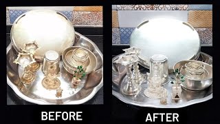 Silver Dip 1Minute Cleaner  Silver Cleaning At Home Easily  Sonujuhis kitchen0770 [upl. by Marvin334]