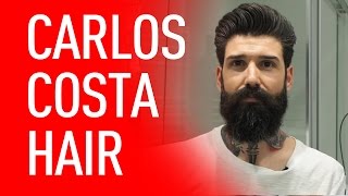 Carlos Costa Hairstyle  Beardbrand [upl. by Nitsraek]