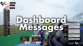 From Mapping 8 to Back to Box Dashboard messages in MotoGP™ [upl. by Dlorag]