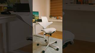 Flokk HÅG Capisco Puls 8020  Ergonomic Chair Unboxed flokk ergonomicchair desksetup shorts [upl. by Orson]