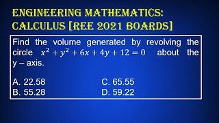 Engineering Mathematics Calculus REE 2021 Boards [upl. by Adrell]