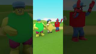 Squid Game Doll Pranks Hulk with Fake Hole Challenge  Roblox 3D [upl. by Alina]