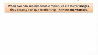 OChem 7 Enantiomers amp Diastereomers [upl. by Llert]