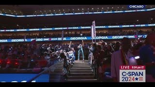 SURPRISE guest rocks Day 2 of Democratic Convention [upl. by Dulcle]