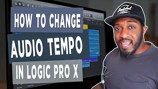 Logic Pro X Tutorial How to Change Audio Tempo StepbyStep [upl. by Eugenius]