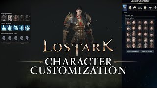 Lost Ark  Encyclopedia Character Customization [upl. by Augustine316]