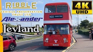 Ribble Motor Services 422 Morecambe Promenade to Heysham amp Sandylands ECW Body Leyland Atlantean [upl. by Attevroc394]