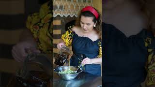 Russian Drink Kvass and Russian Soup Okroshka cooking cookingshow [upl. by Amalia]