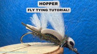 Hopper  Fly Tying Tutorial [upl. by Alilak]